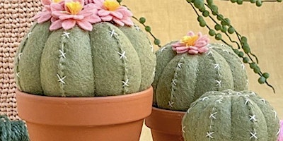 Create a textile cactus primary image