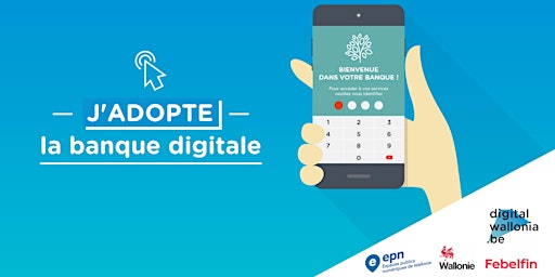 Atelier "J'adopte la banque en ligne" - EPN de Liège Saint Walburge primary image