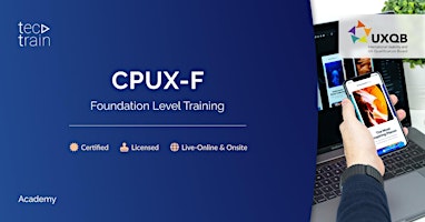 Hauptbild für UXQB® - Foundation Level Zertifizierung Training 22-23 Mai 2024 Live-Online