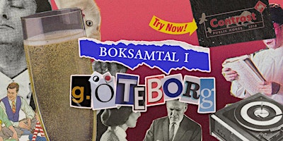 Hauptbild für BOKSAMTAL GBG: Jan Jörnmark och Jonas Hellman