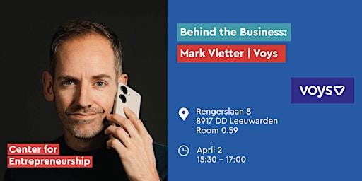 Immagine principale di Behind the Business | Mark Vletter | Voys 