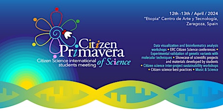 CITIZEN PRIMAVERA OF SCIENCE 2024, Zaragoza