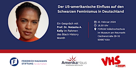 Imagem principal do evento Der US-amerikanische Einfluss auf den Schwarzen Feminismus in Deutschland