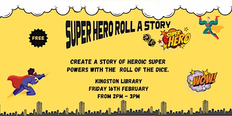Superhero Roll A Story primary image