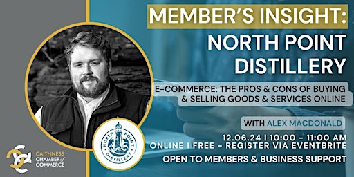Primaire afbeelding van Member's Insight: North Point Distillery, E-commerce: the pros & cons