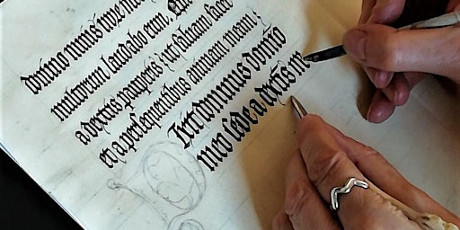 Medieval Calligraphy Workshop - half day primary image