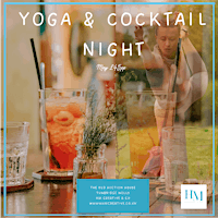 Yoga and Cocktail Making Night - Workshop primary image
