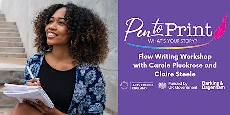 Pen to Print: Flow Writing Workshop with Claire Steele and Carole Pluckrose  primärbild