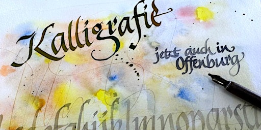 Image principale de Kalligrafie für Anfänger mit Karin Günther in Offenburg | Workshop