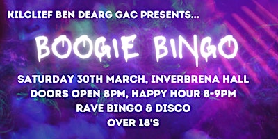Image principale de Boogie Bingo(Kilclief Ben Dearg GAC) 30th March 2024!