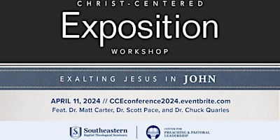 Christ-Centered Exposition 2024 primary image