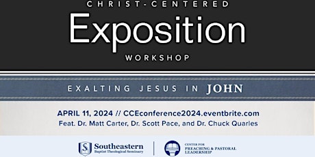 Christ-Centered Exposition 2024 primary image