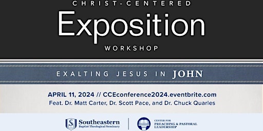 Christ-Centered Exposition 2024 primary image