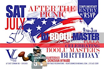 PICNIC AFTERPARTY AT VELVET LOUNGE HOSTED BY DONOVAN MCNABB primary image