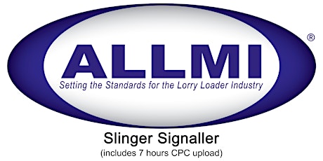 ALLMI Slinger Signaller Refresher Course with 7 hrs CPC Upload!