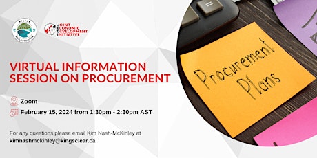 Elevate Your Business: Procurement Information Session primary image