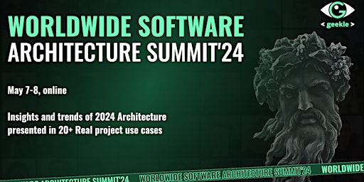 Imagem principal de Worldwide Software Architecture Summit 24