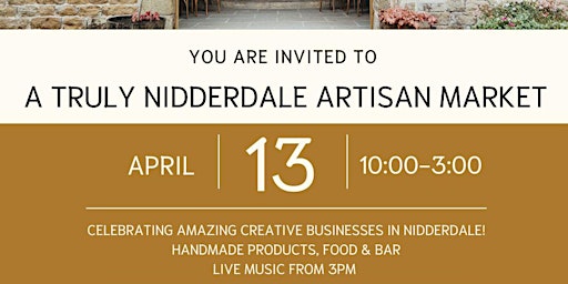 Imagem principal do evento Truly Nidderdale Artisan Market