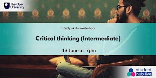 Imagem principal do evento Critical thinking (Intermediate) (19:00  - 20:00)