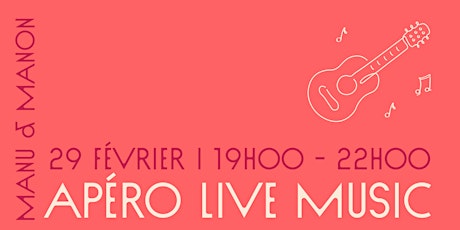 Image principale de Apéro Live Music Sessions: Manu & Manon
