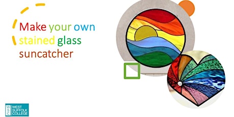 Make your own stained glass suncatcher primary image