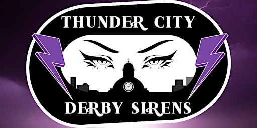 Imagem principal do evento Thunder City Derby Sirens vs Panhandle United Roller Derby