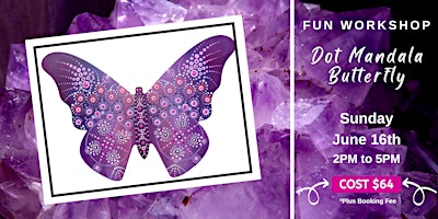 Butterfly Bliss: Dot Mandala Workshop primary image