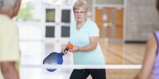 Imagem principal do evento Wellbeing Over 55s Pickleball 28th May -  8 weeks £40 (£5 per week)