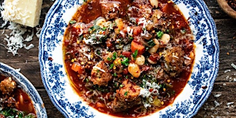 UBS IN PERSON Cooking Class: Italian Ribollita: Vegetable & Parmesan Stew