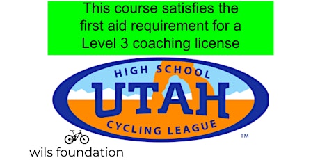 Advanced First Aid / CPR for NICA Coaches of Utah (@Scheels 3/30)