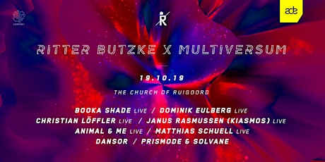 Ritter Butzke x Multiversum by Comport at ADE primary image
