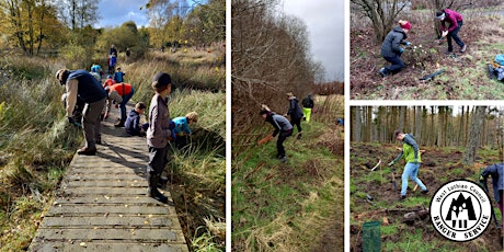 Conservation Volunteers - Easter Inch Moss