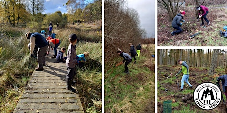 Conservation Volunteers - Easter Inch Moss