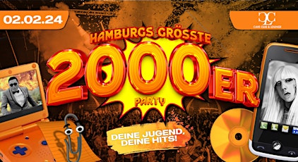 Hamburgs größte 90er & 2000er-Party | 02.02.24 | Cave Club Reeperbahn  primärbild