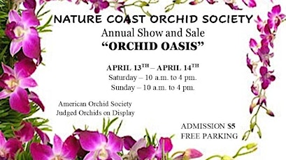 Nature Coast Orchid Society 2024 Annual Show & Sale