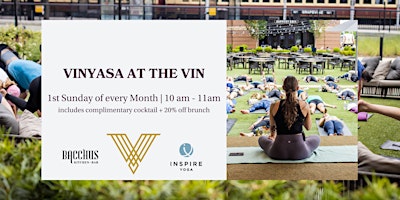 Imagem principal de Vinyasa at the Vin | Yoga & Brunch Experience