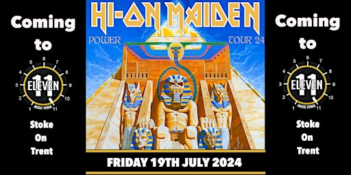 Image principale de Hi On Maiden live at Eleven Stoke