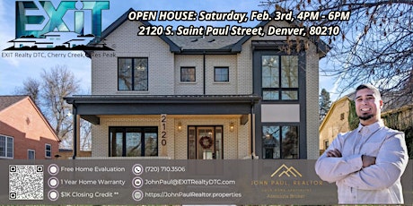 Open House: Denver, Colorado||5442 Sq.Ft, 5 beds, 4.5 baths, 3 Car Garage, 2 Fireplaces primary image