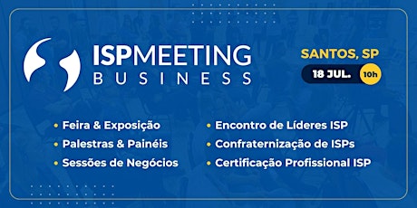 ISP Meeting | Santos, SP