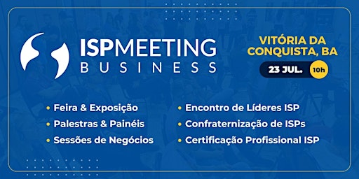 ISP Meeting | Vitória da Conquista, BA primary image