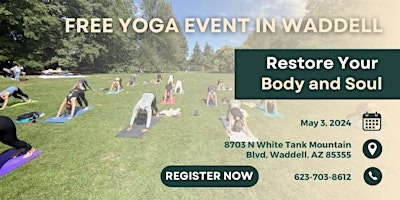 FREE YOGA CLASS IN WADDELL, AZ primary image
