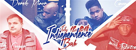 INDIEpendence Bash (Derek Minor, Canon, B Cooper, Du2ce) primary image