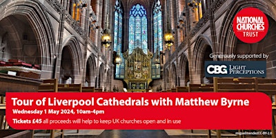 Tour of Liverpool Cathedrals with the National Churches Trust primary image