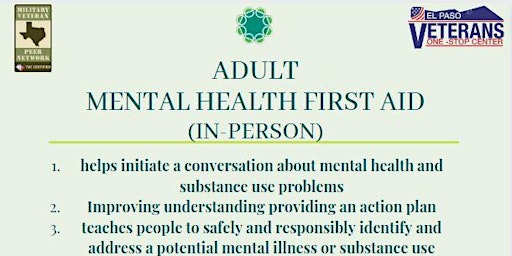 Primaire afbeelding van MVPN: Adult MHFA (Mental Health First Aid)