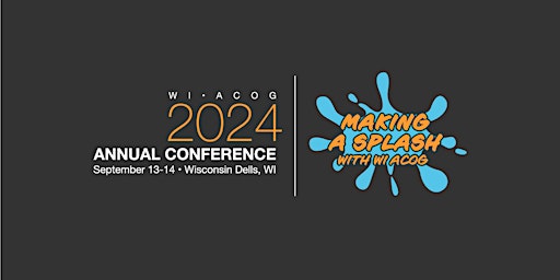 Imagem principal de WI-ACOG 2024 Annual Conference Attendee Registration