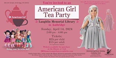 Primaire afbeelding van American Girl Tea Party 2024