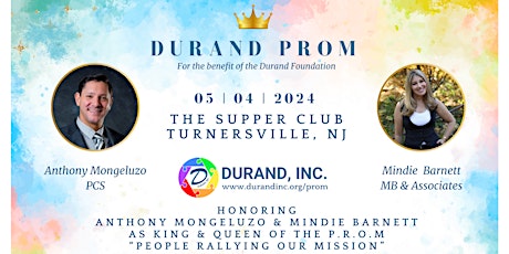 DURAND P.R.O.M., for the benefit of the Durand Foundation