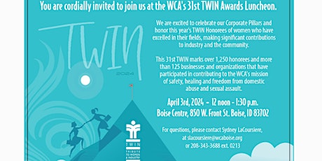 2024 WCA TWIN Awards Luncheon