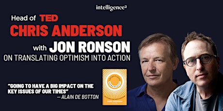 Primaire afbeelding van Head of TED Chris Anderson and Jon Ronson on Optimism