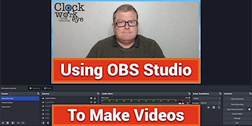 Primaire afbeelding van Create Videos With OBS Studio (Interactive Workshop)